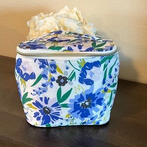 kate spade Blue and Green Floral Lunch Tote